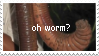 worm stamp